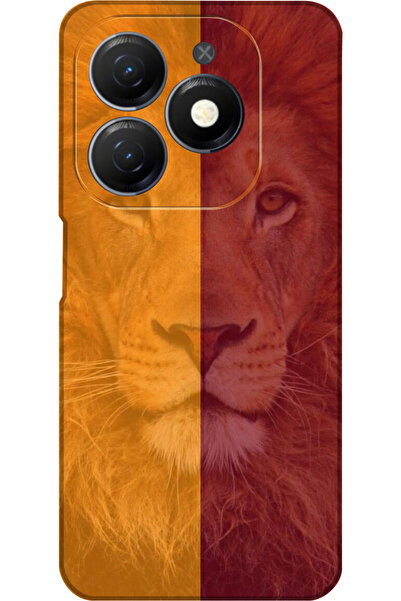 TECNO Spark 20 (KJ5n) Kamera Korumalı Futbol Takımı Desenli HD Baskılı Silikon Kılıf