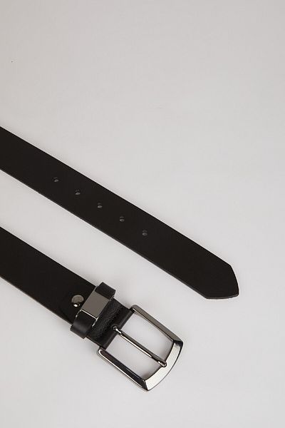 DeFacto Herren-Freizeitgürtel aus Leder mit Neujahrsmotiv D9509axns
