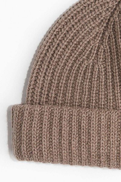 H&M Rib-knit wool-blend hat