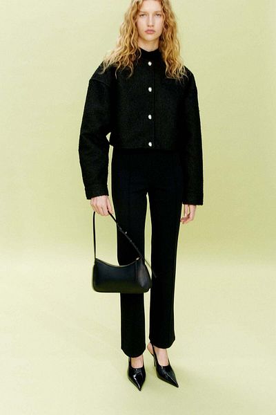 H&M Tailored jersey trousers