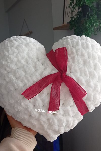 Alize Heart Decorative Pillow 35/35cm
