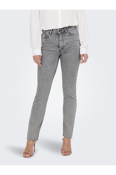JDY Straight-Fit jeans JDYLULLU Hohe Taille Hohe Taille Jeans