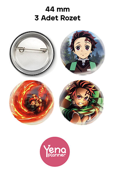 Yenaplanner زخرفة حقيبة شيطان القاتل (Kimetsu No Yaiba).