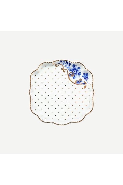 Pip Studio Royal White Blue White Porcelain Tea Plate 10 Cm