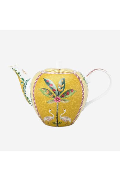 Pip Studio La Majorelle Yellow Porcelain Teapot 1600 ml