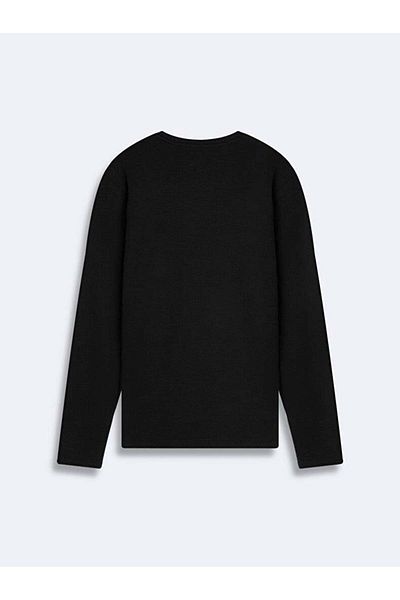 Ltb Hooded Zippered Black Sweatshirt
