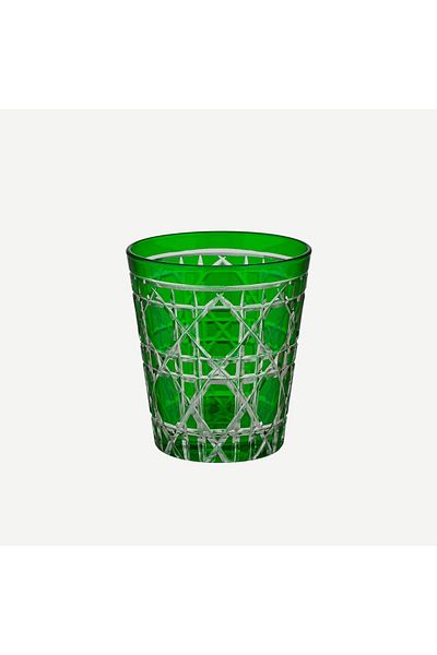CHIARA ALESSI Gloria Green Glass Water Cup 345 ml