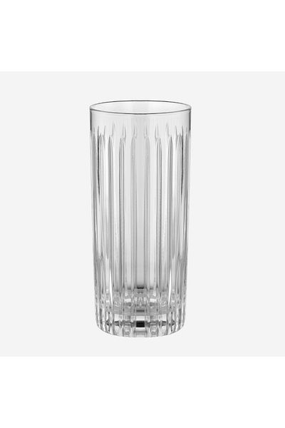 CHIARA ALESSI Stella Transparent Glass Water Cup 485 ml