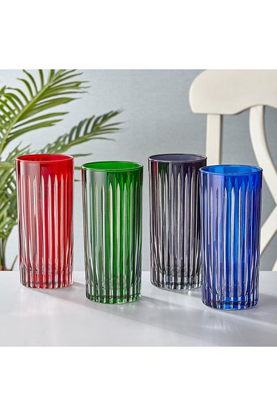 CHIARA ALESSI Stella Green Glass Water Glass 485 ml