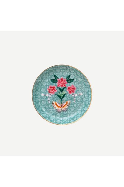 Pip Studio Blushing Birds Blue Porcelain Tea Plate 9 Cm
