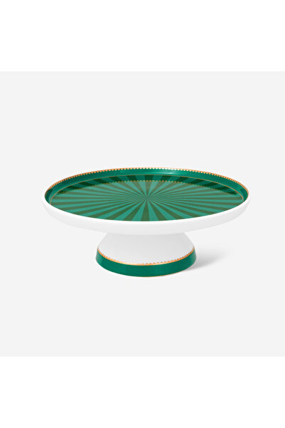 Pip Studio Love Birds Yeşil Porselen Kek Standı 24 Cm