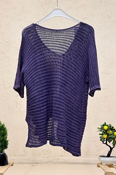 sahnemoda Однобортний кашеміровий светр з V-подібним коміром