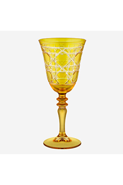 CHIARA ALESSI Gloria Sarı Cam Kadeh 270 ml