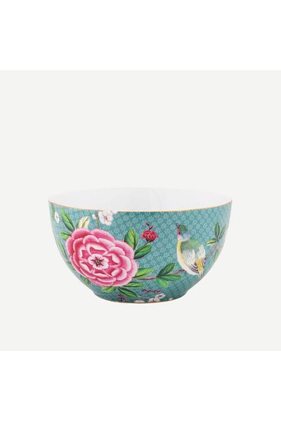 Pip Studio Blushing Birds Blue Porcelain Bowl 15 Cm