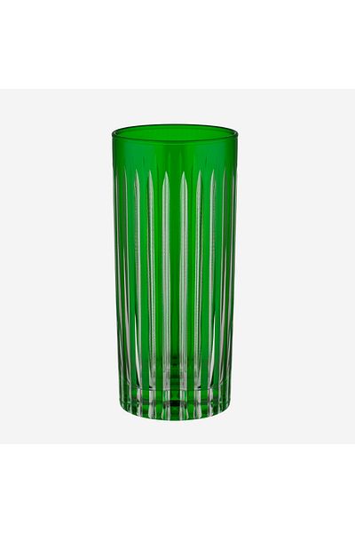 CHIARA ALESSI Stella Green Glass Water Glass 485 ml