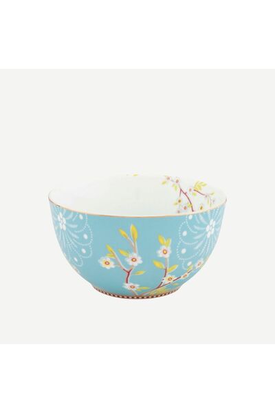 Pip Studio Early Bird Mavi Porselen Kase 15 Cm