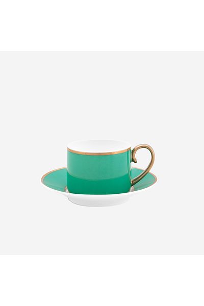 Pip Studio Chique Green Porcelain Coffee Cup 120 ml