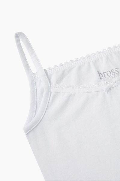 Bross قميص داخلي بناتي مصنوع من القطن بنسبة 100% مكون من 6 قطع 1035