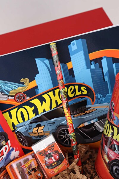 HOT WHEELS DEKOMUS New Season Licensed Hot Wheels Stationery Set - Special Boxed