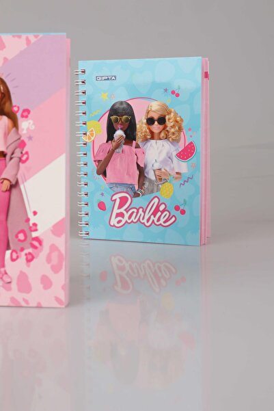 Barbie New Season - Licensed Barbie Spiral A6 Lined Notepad / Memo Pad