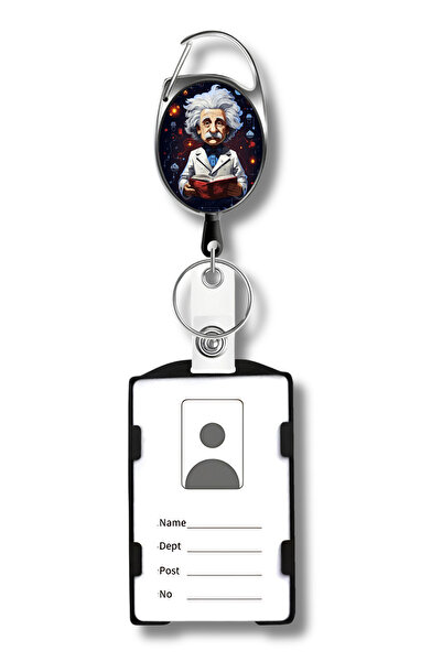 excarpin Carcasă din oțel premium Albert Einstein Suport card Yoyo Suport card