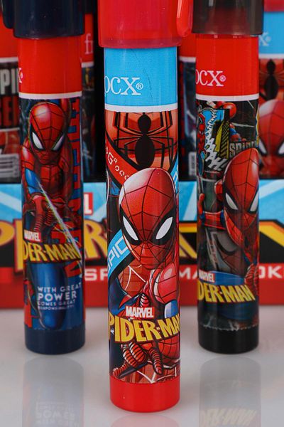 SPIDERMAN Licensed Rocket Eraser - Mixed Model