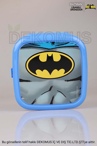 Batman New Season Licensed Batman 2 Layer Lunch Box / Lunch Box