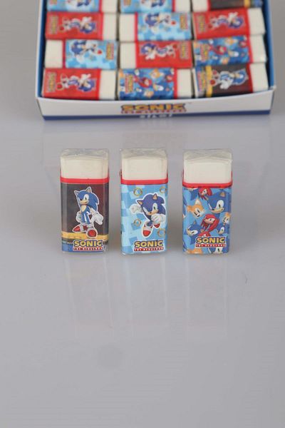 Sonic 2 Licensed Shaped Erasers