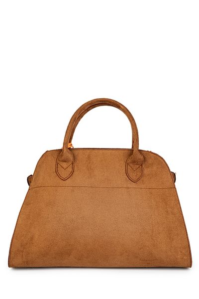 minebag Women's Handbag - Suede Dose Tan