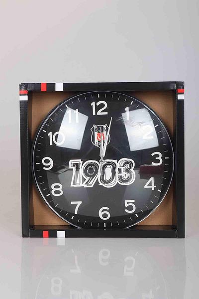 Beşiktaş Ρολόι τοίχου Mica με άδεια ειδικής σχεδίασης νέας σεζόν
