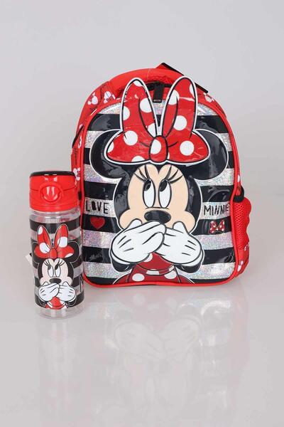 Disney LİSANSLI MINNIE MOUSE 32 CM TEK BÖLMELİ KÜÇÜK BOY ANAOKULU ÇANTASI VE ...