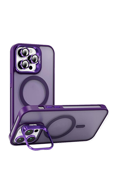 Caseji حافظة متوافقة مع هاتف Apple Iphone 15 Pro Max مع حامل غير لامع Magsafe...