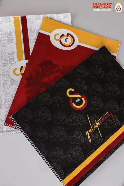 Galatasaray YENİ SEZON LİSANSLI GALATASARAY RESİM DEFTERİ 24 cm x 34 cm 15 YAPRAK