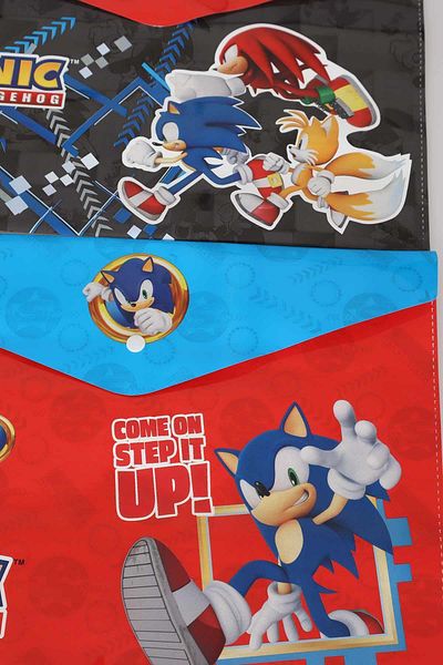 Disney LICENSED SONIC 2-PIECE FENDER FILE