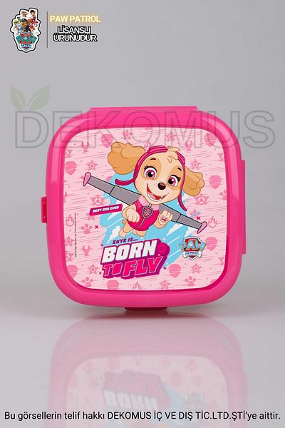 PAW PATROL DEKOMUS LICENSED PAW PATROL DOUBLE-LAYER FEEDING BOWL / LUNCH BOX