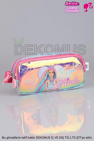 Barbie Barbie με άδεια νέας σεζόν - Συλλεκτική τσάντα μολυβιών "Illuminated Mermaid".
