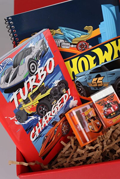 HOT WHEELS DEKOMUS New Season Licensed Hot Wheels Stationery Set - Special Boxed
