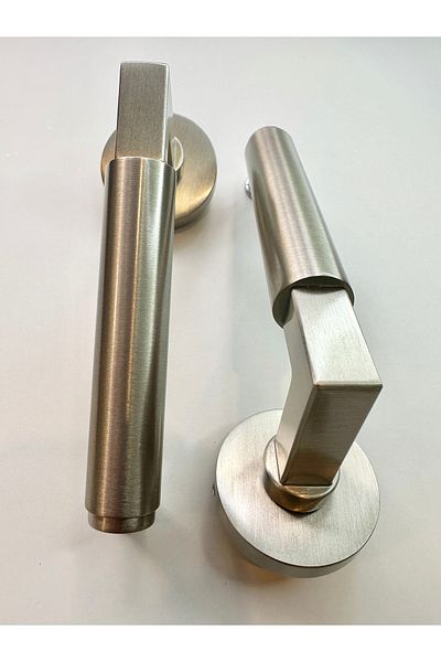 Hafele Verone Satin Wc Door Handle