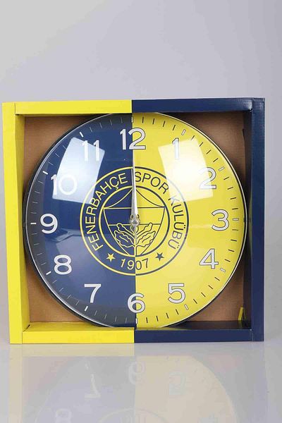 Fenerbahçe Ρολόι τοίχου Mica με άδεια ειδικής σχεδίασης νέας σεζόν