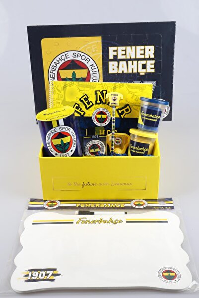 Fenerbahçe DEKOMUS ÖZEL KUTULU LİSANSLI FENERBAHÇE YAZI TAHTASI,OYUN HAMURU VE PUZZLE HOBİ EĞLENCE KIRTASİYE SE