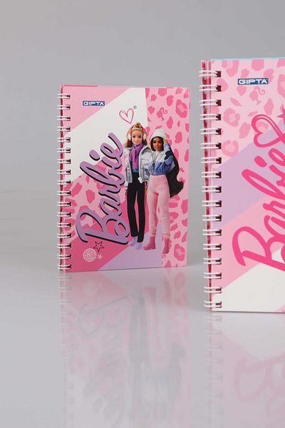 Barbie Noul sezon - Blocnotes/Bloc de note cu linie A6 Barbie Spirally cu licență