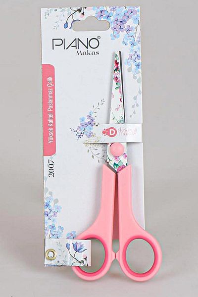 Piano Patterned Scissors 17 Cm