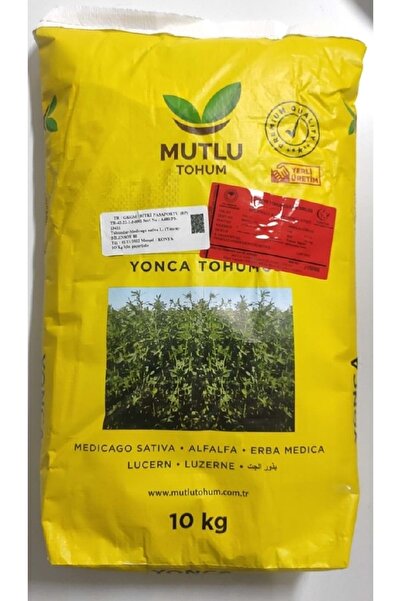 MUTLU TOHUM Firba Bilensoy 80 Sertfikalı Yonca Tohumu, Kaplamalı, Kaplı 1 Kg