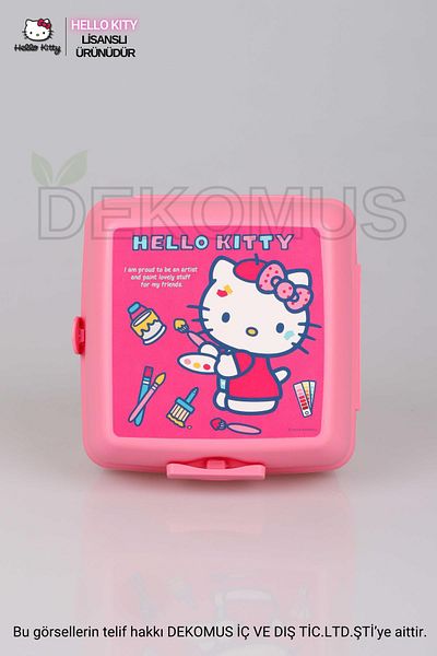 Hello Kitty صندوق تغذية هالو كيتي المرخص للموسم الجديد مكون من طبقتين / صندوق غداء