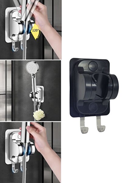 Buffer ® Kendiliğinden Güçlü Yapışkanlı Askılı Duş Başlık Tutucu