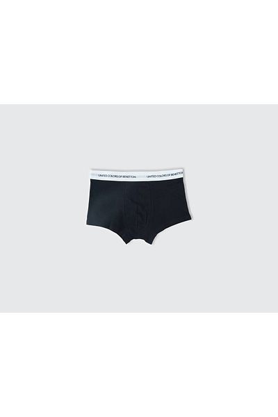 United Colors of Benetton Set boxer din 3 piese cu logo cu talie neagră pentru bărbați