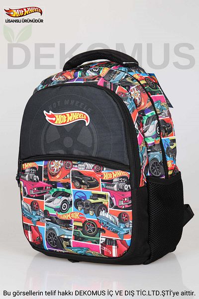 HOT WHEELS New Season Licensed School Bag With Decomus