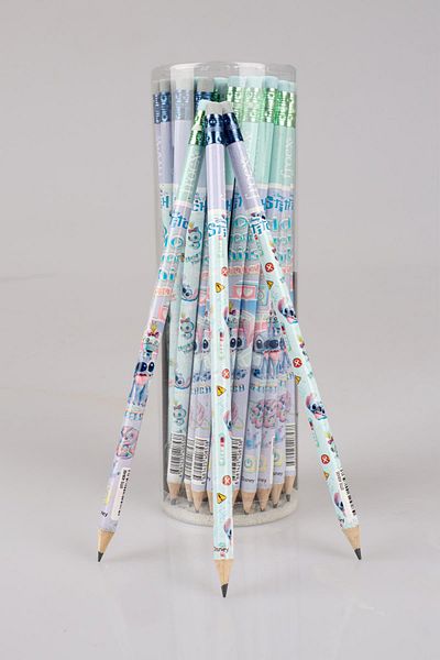 Stitch Lisan Stitch 3 Pieces - Pencil and Rocket Stationery Set with Eraser