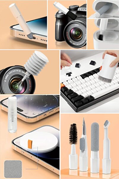 Buffer ® 20 Pieces Multifunctional Computer Cleaning Kit Keyboard Mobile Phone Wireless Headset Tem