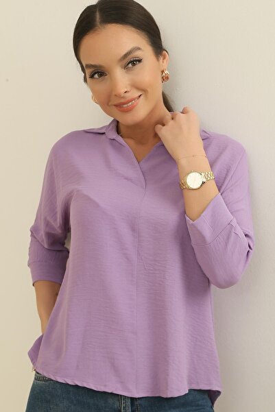 By Saygı Μπλούζα Ayrobin με λαιμόκοψη τρία τέταρτα